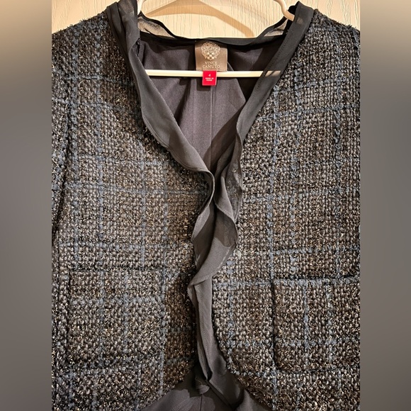 NWT Women's Vince Camuto Embellished Tweed Blazer - Picture 3 of 10